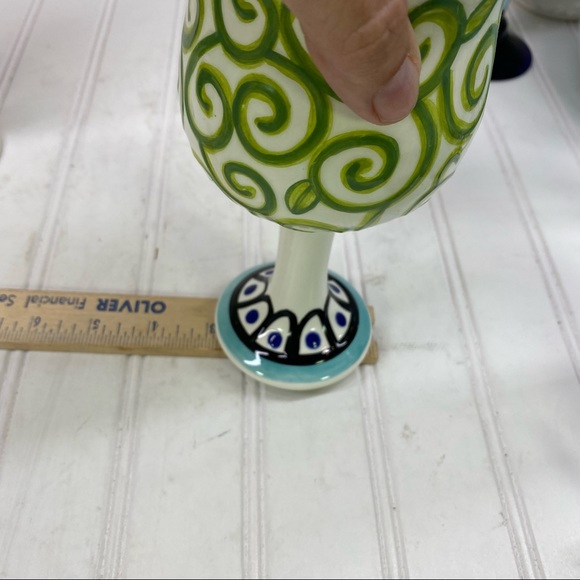 Nicole Engblom  ceramic whimsical goblets - Picture 6 of 7